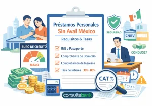 Préstamos personales sin aval México: requisitos e guia atual - Consulte Bank
