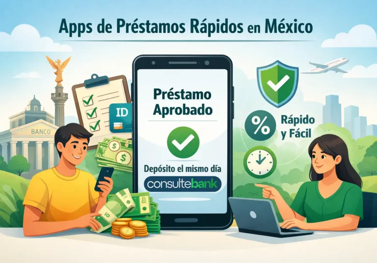 Apps de préstamos rápidos México: guía para recibir el mismo día - Consulte Bank
