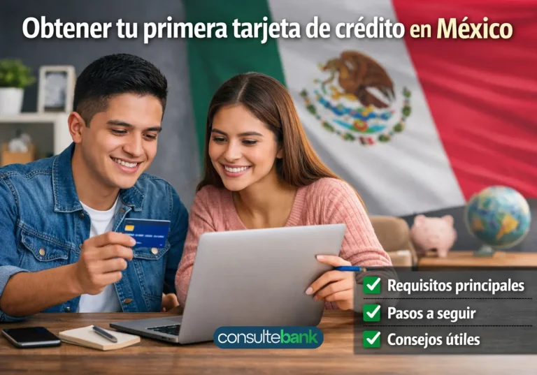 Obtener su primera tarjeta de crédito en México: Paso a paso - Consulte Bank