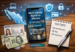 Abrir cuenta digital en México paso a paso de forma 100% online - Consulte Bank