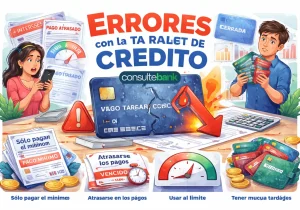 Errores con la tarjeta de crédito que afectan tu historial - Consulte Bank