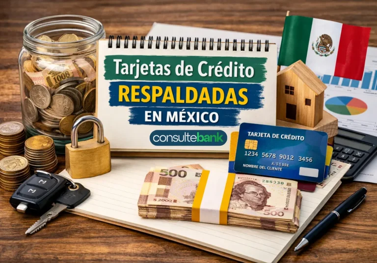 Tarjetas de crédito respaldadas: cómo funcionan en México - Consulte Bank