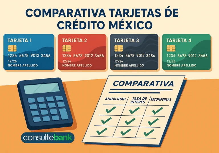 Comparativa tarjetas de crédito México: mejores opciones - Consulte Bank