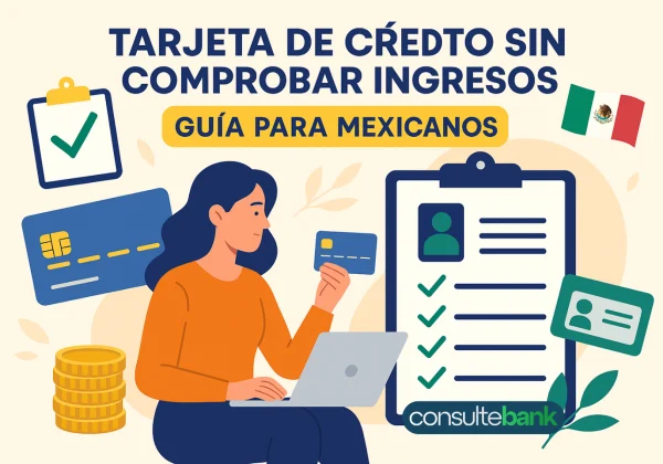 Tarjeta de crédito sin comprobar ingresos: guía para mexicanos - Consulte Bank