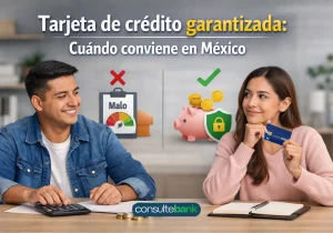Tarjeta de crédito garantizada: cuándo conviene en México - Consulte Bank