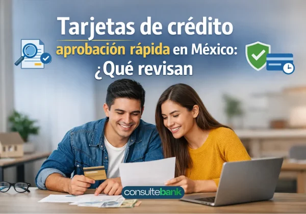 Tarjetas de crédito aprobación rápida en México: qué revisan - Consulte Bank
