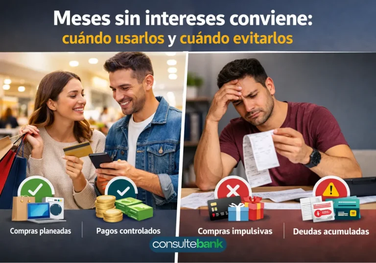 Meses sin intereses conviene: cuándo usarlos y cuándo evitarlos - Consulte Bank