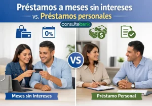 Préstamos a meses sin intereses vs. préstamos personales - Consulte Bank