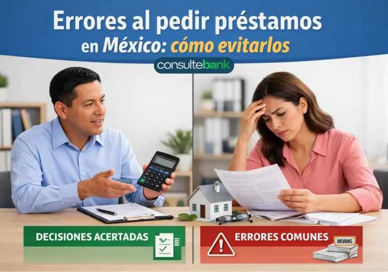 Errores al pedir préstamos en México: cómo evitarlos - Consulte Bank