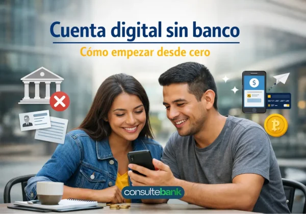 Cuenta digital sin banco: cómo empezar desde cero - Consulte Bank