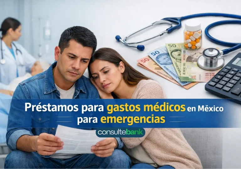 Préstamos para gastos médicos en México para emergencias - Consulte Bank